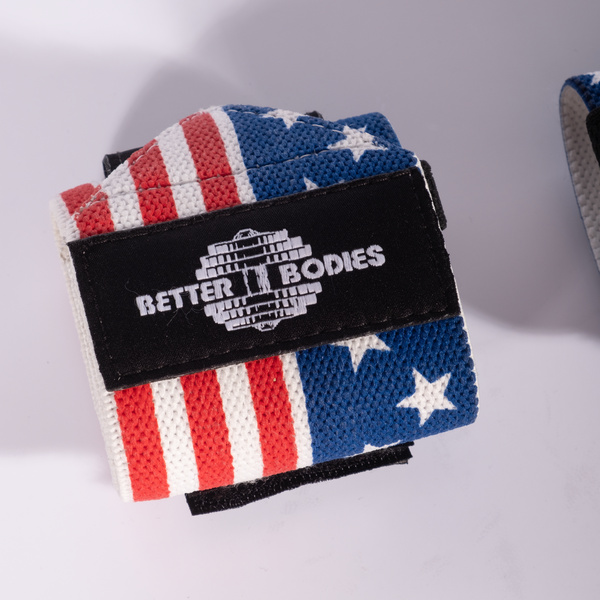 Better Bodies Wrist Wraps USA Flag