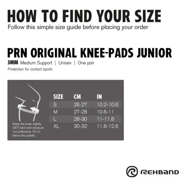 Rehband Knäskydd PRN Original Knee Pad Jr Pair